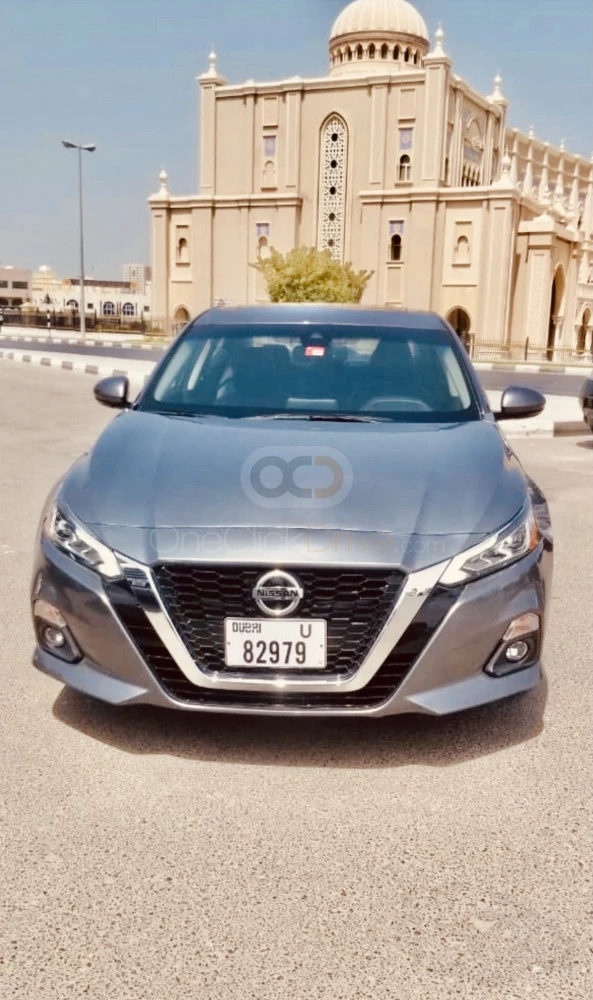 Gray Nissan Altima 2019 for rent in Dubai 4